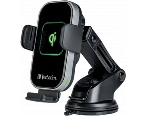 Універсальний автотримач Verbatim FWC-02 with Qi Fast Wireless Car Charger (49553)