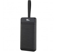 Батарея універсальна XO 30000mAh, PD/18W, QC3.0/22.5W, flashlight, Input(Micro,Type-C,Lightning), Output(3*USB,Type-C) (XO-PR156 / 29212)