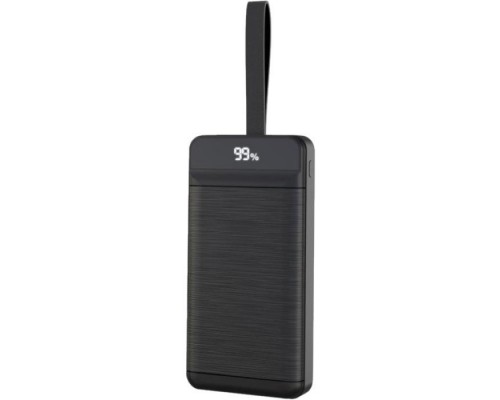 Батарея універсальна XO 30000mAh, PD/18W, QC3.0/22.5W, flashlight, Input(Micro,Type-C,Lightning), Output(3*USB,Type-C) (XO-PR156 / 29212)