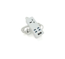 Мережевий фільтр живлення Voltronic TВ-Т06, 1роз, 4*USB White (ТВ-Т06-White)