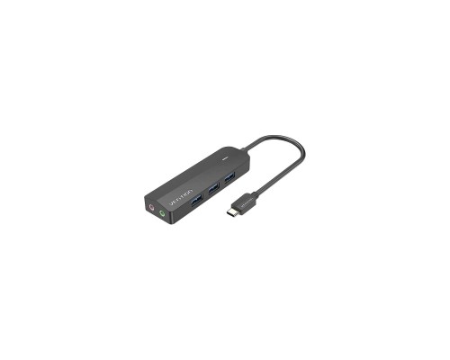 Концентратор Vention USB 3.1 Type-C to 3xUSB 3.0+MicroUSB+3.5mm Sound Adapter black (TGQBB)