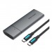 Кишеня зовнішня Vention SSD M.2 (NVME) M-key USB Type-C 3.2 gray (KPGH0)