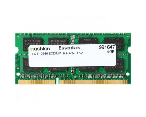 Модуль пам'яті для ноутбука SoDIMM DDR3 4GB 1333 MHz Essentials Mushkin (991647)