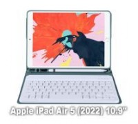 Чохол до планшета BeCover with Keyboard Apple iPad Air 5 (2022) 10.9" Dark Green (709678)