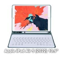 Чохол до планшета BeCover with Keyboard Apple iPad Air 5 (2022) 10.9" Dark Green (709678)