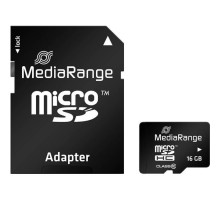 Карта пам'яті Mediarange 16GB microSD class 10 (MR958)
