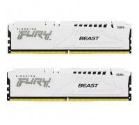 Модуль пам'яті для комп'ютера DDR5 32GB (2x16GB) 5600 MHz Beast White Kingston Fury (ex.HyperX) (KF556C36BWEK2-32)