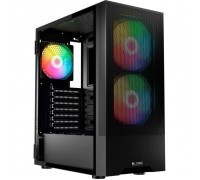 Корпус для ПК Logic concept ARYA MESH+GLASS ARGB fans 2x140mm+1x120mm BLACK (AT-ARYA-10-000000-0002)