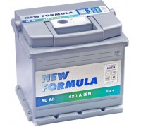 Акумулятор автомобільний NEW FORMULA 50Ah Ев (-/+) 420EN (5502204209)