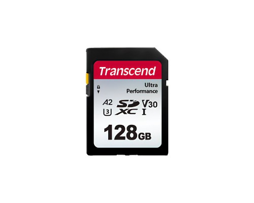 Карта пам'яті Transcend 128GB SD class 10 UHS-I U3 4K (TS128GSDC340S)