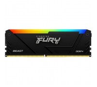 Модуль пам'яті для комп'ютера DDR4 16GB 3600 MHz Beast RGB Kingston Fury (ex.HyperX) (KF436C18BB2A/16)