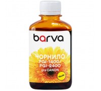 Чорнило Barva Canon PGI-1400/PGI-2400 180 мл, Y Pigm. (C1400-931)