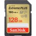 Карта пам'яті SanDisk 128GB SDXC class 10 UHS-I U3 4K Extreme Plus (SDSDXWA-128G-GNCIN)
