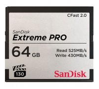 Карта пам'яті SanDisk 64GB CFast 2.0 Extreme Pro (SDCFSP-256G-G46D)