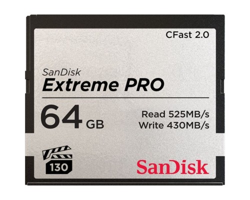 Карта пам'яті SanDisk 64GB CFast 2.0 Extreme Pro (SDCFSP-256G-G46D)