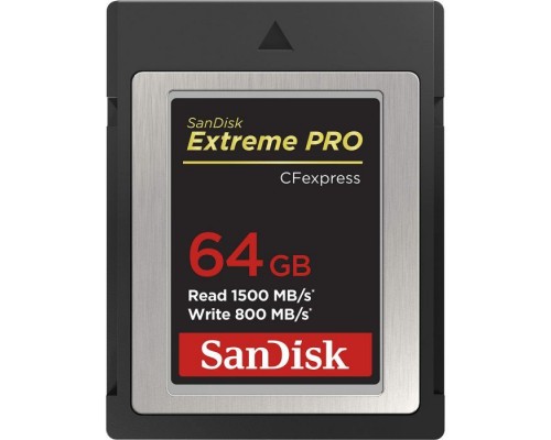 Карта пам'яті SanDisk 64GB CFexpress Extreme Pro (SDCFSP-256G-G46D)