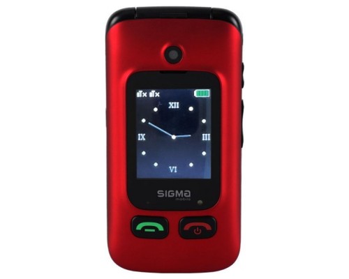 Мобільний телефон Sigma Comfort 50 Shell Duo Type-C Red Black (4827798212516)