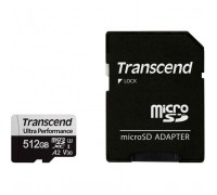Карта пам'яті Transcend 512GB microSDXC class 10 UHS-I U3 A2 (TS512GUSD340S)