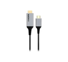 Кабель мультимедійний USB-C to HDMI 1.8m 4K 60Hz Cablexpert (A-CM-HDMIM4K-1.8M)