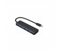 Концентратор Gembird 4 ports USB 3.1,USB-C, USB-C PD (UHB-CM-U3P4P-01)