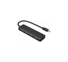 Концентратор Gembird 4 ports USB 3.1,USB-C, USB-C PD (UHB-CM-U3P4P-01)