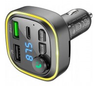FM модулятор BOROFONE BC48, Gray, Box (BC48)