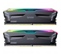 Модуль пам'яті для комп'ютера DDR5 32GB (2x16GB) 6800 MHz Ares RGB Black Lexar (LD5U16G68C34LA-RGD)