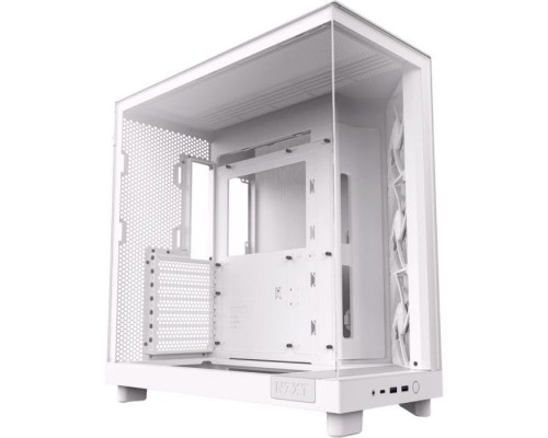 Корпус для ПК NZXT H6 Flow All white (CC-H61FW-01)