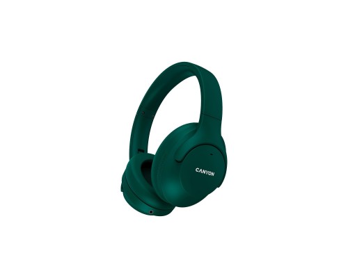 Навушники Canyon OnRiff 10 ANC Bluetooth Green (CNS-CBTHS10GN)