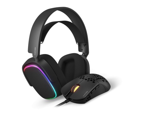 Навушники Hator Phoenix 7.1 RGB + Stellar Pro Black (НТR-001)