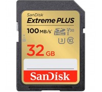 Карта пам'яті SanDisk 32GB SDXC class 10 Extreme PLUS (SDSDXWT-032G-GNCIN)