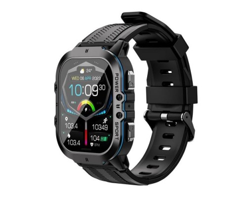 Смарт-годинник OUKITEL BT20 Black-blue (6931940742160)
