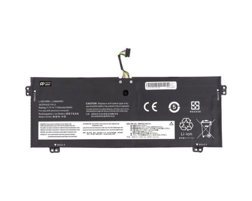 Акумулятор до ноутбука LENOVO Yoga 720-13IKB (L16C4PB1) 7.7V 7100mAh PowerPlant (NB482160)