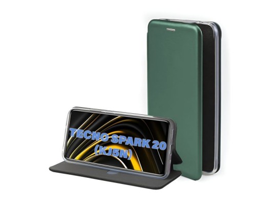 Чохол до мобільного телефона BeCover Exclusive Tecno Spark 20 (KJ5n) Dark Green (711242)