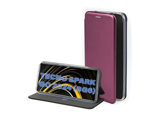 Чохол до мобільного телефона BeCover Exclusive Tecno Spark Go 2024 (BG6) Burgundy (711253)