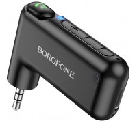 FM модулятор BOROFONE BC35 Wideway car AUX BT receiver Black (BC35B)