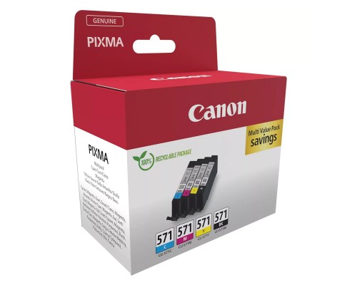 Картридж Canon CLI-571 Multipack BK,C,M,Y 7 ml (0386C008)