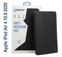 Чохол до планшета BeCover Tri Fold Hard Apple iPad Air 4 10.9 2020/2021 Black (706860) (706860)