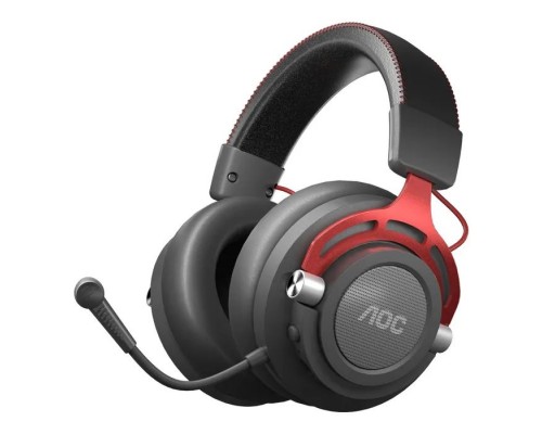 Навушники AOC GH401 50 мм Wireless/3.5мм/USB Multi Platform connect Black (GH401)