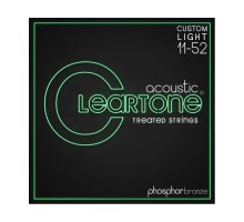 Струни для гітари Cleartone Acoustic Phosphor Bronze Extra Light (11-52) (7411)