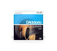 Струни для гітари D'Addario 80/20 Bronze Regular Light (12-53) (EJ11)