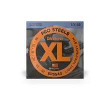 Струни для гітари D'Addario XL ProSteels Light Top / Heavy Bottom (10-52) (EPS540)