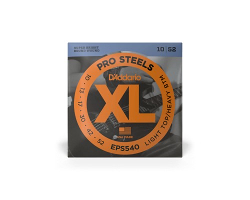 Струни для гітари D'Addario XL ProSteels Light Top / Heavy Bottom (10-52) (EPS540)