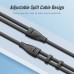 Кабель мультимедійний 3.5mm M to 2x3.5mm F (4pin) Vention (BBVBY)
