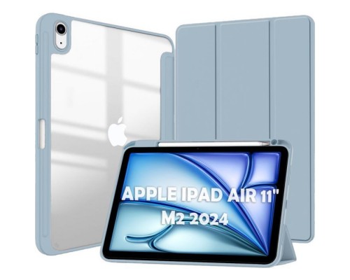 Чохол до планшета BeCover Soft Edge TPU Apple iPad Air 11" M2/M3 (2024/2025) Blue Haze (711703)