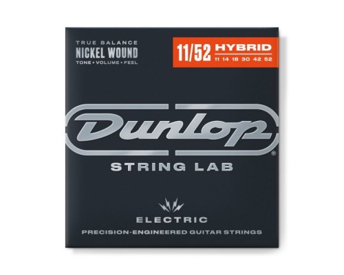 Струни для гітари Jim Dunlop Nickel Wound Electric Guitar Strings (11-52) (DEN1152)