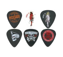 Медіатор Jim Dunlop Lucky 13 Artist Series Pick 1.0mm 6 шт. (L13BP1.0)