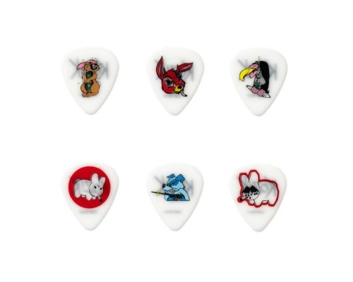 Медіатор Jim Dunlop Frank Kozik Pick .60mm 6 шт. (BL109P.60)