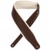 Ремінь для гітари Levy's Classics Series Padded Two-Tone Guitar Strap (Brown, Cream) (M26PD-BRN_CRM)