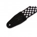 Ремінь для гітари Levy's Print Series Guitar Strap Black And White Checkers (MP-28)